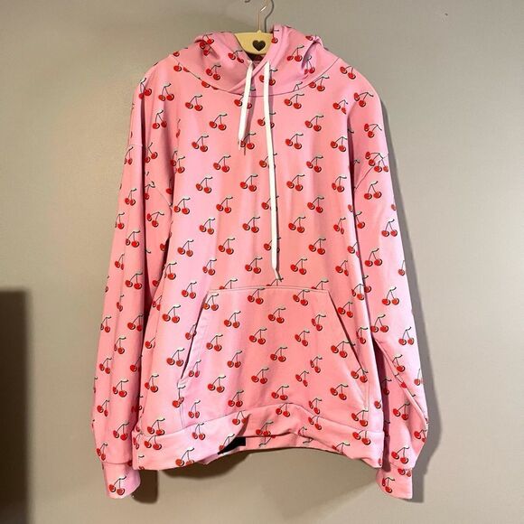 Hayley Elsaesser Cherry Print Hoodie 🍒 - Picture 4 of 9